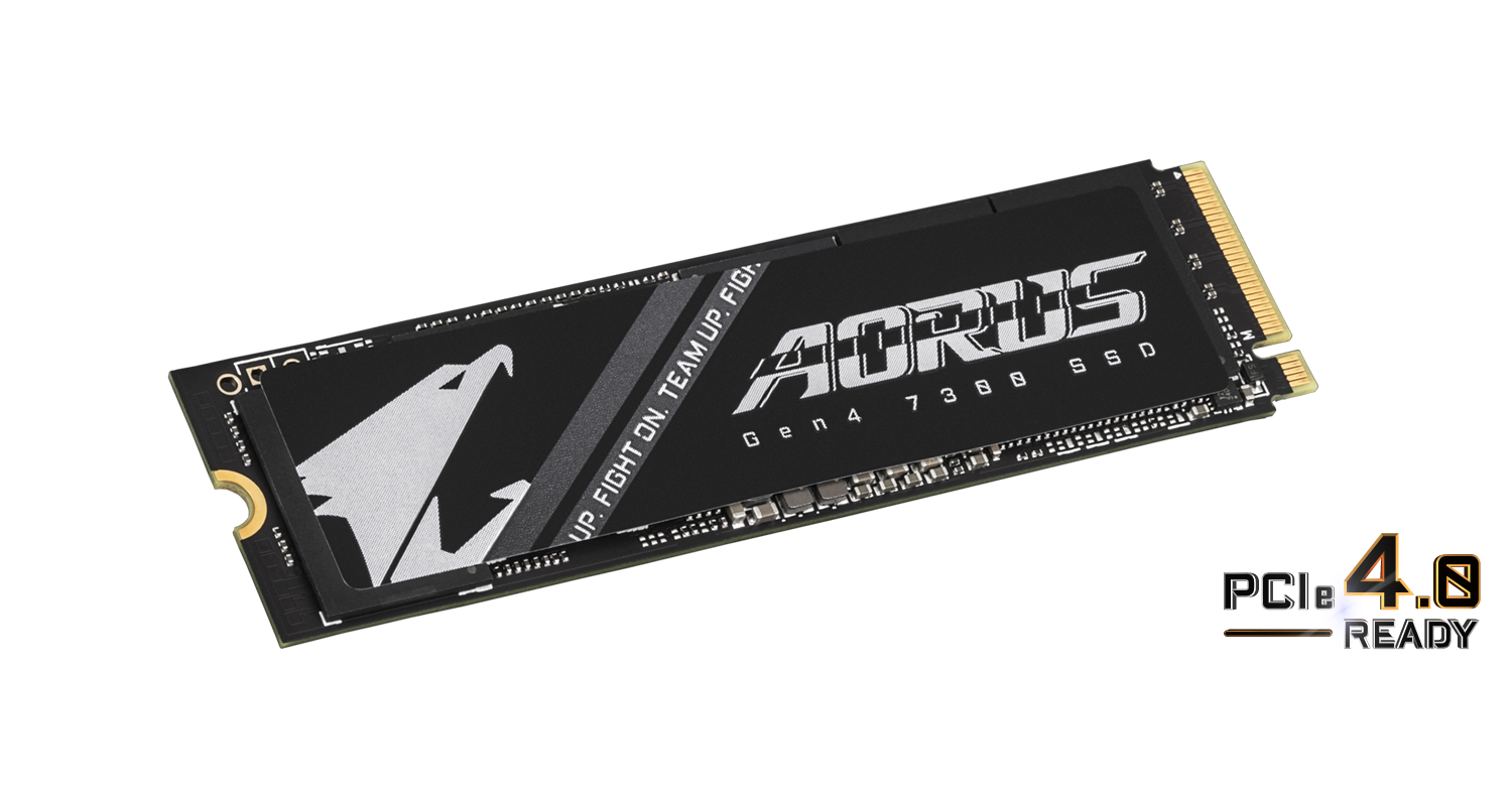 GIGABYTE AORUS Gen4 7300 SSD 2TB (w/o heat spreader) PCIe 4.0 NVMe